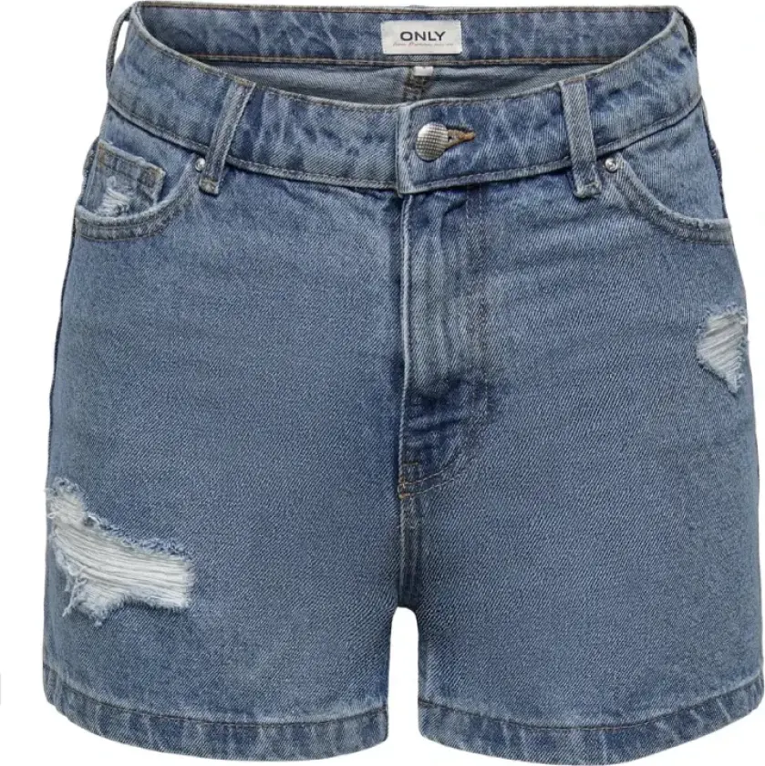 Dame, Shorts, Blå, M