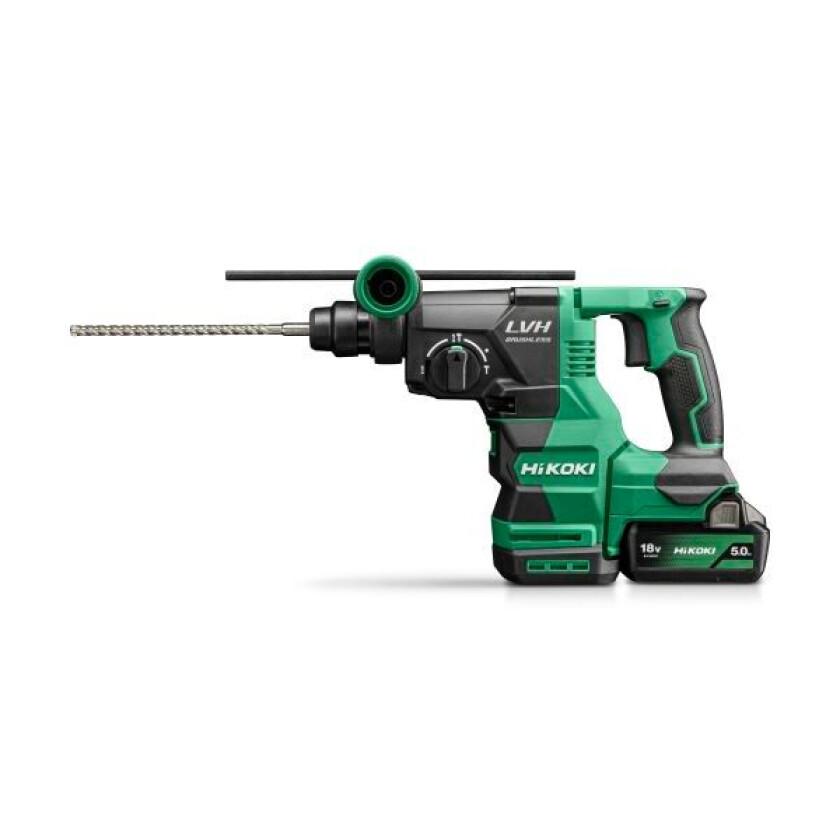 DH1826DA Borhammer med 5,0 Ah batteri og lader