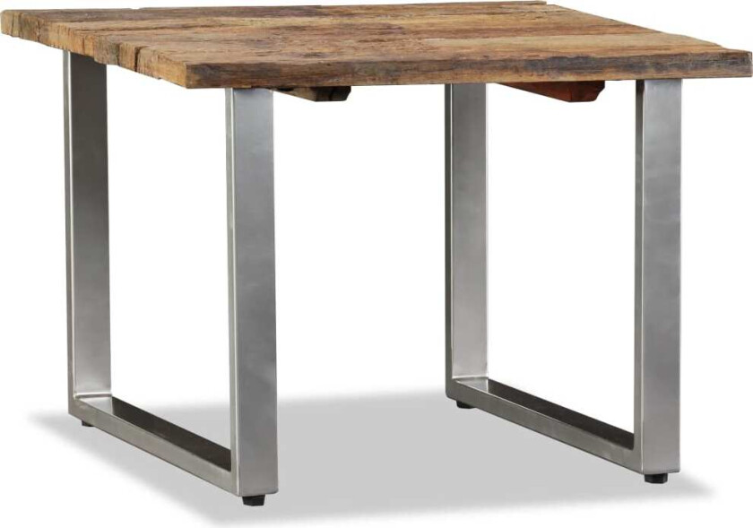 Salongbord gjenvunnet heltre 55x55x40 cm