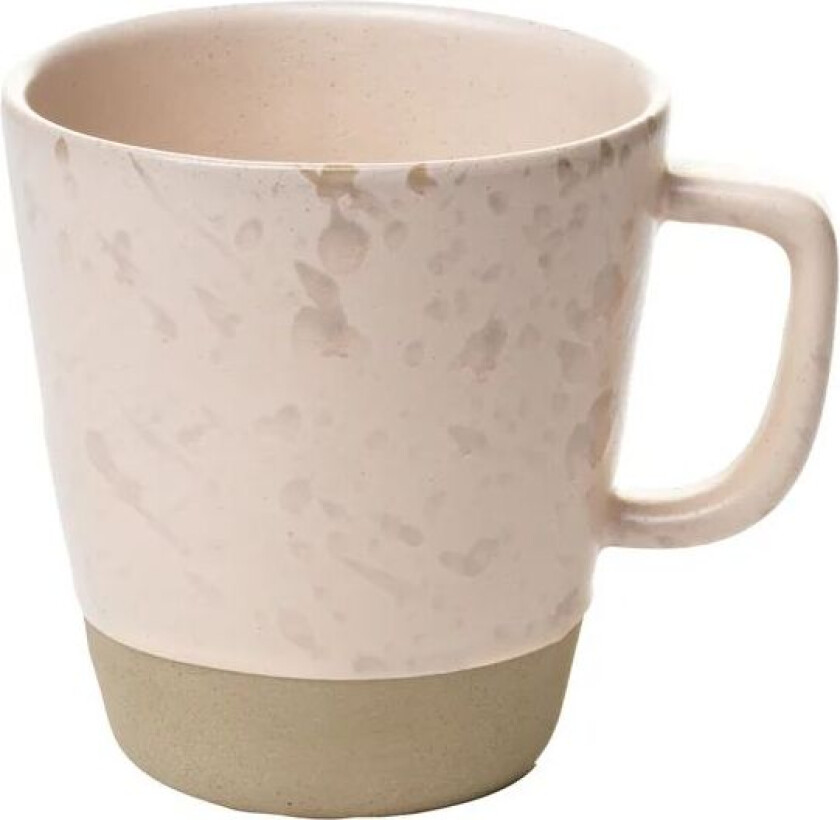 Aida Raw kopp med hank 30 cl nude med prikker