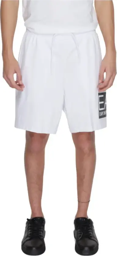 Herre, Shorts, Hvit, L