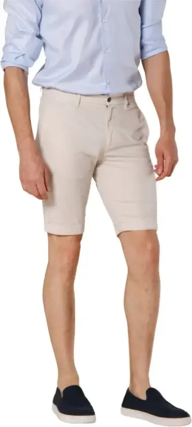 Herre, Shorts, Beige, S