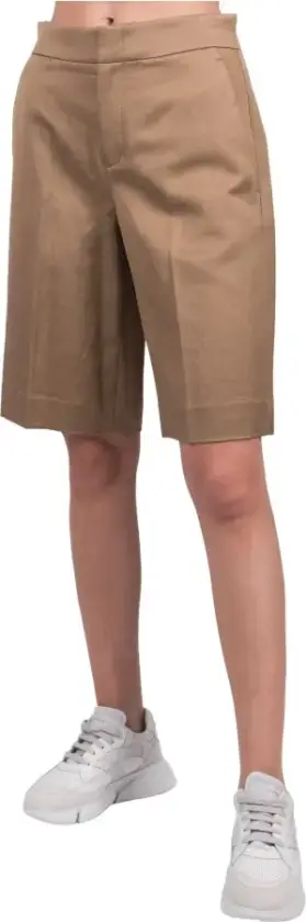 Dame, Shorts, Brun, S
