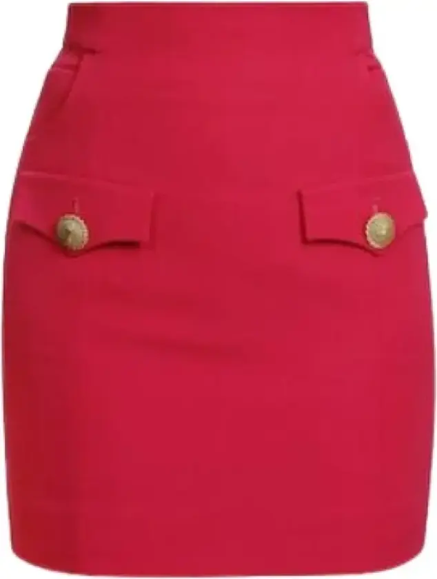 Dame, Skjørt, Rosa, S