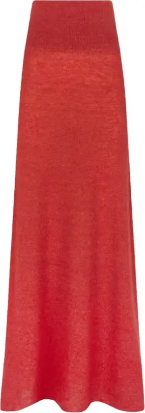 Dame, Skjørt, Rød, S