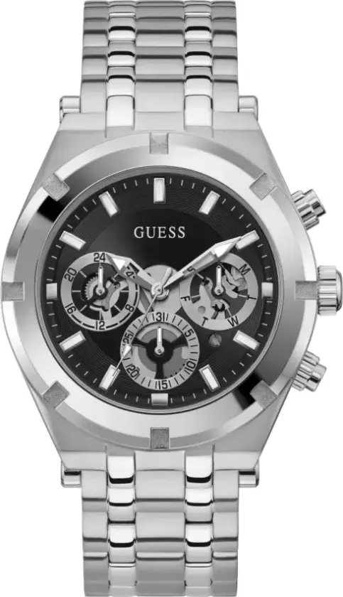 Herreklokke GW0260G1 Continental Sort/Stål Ø44 mm