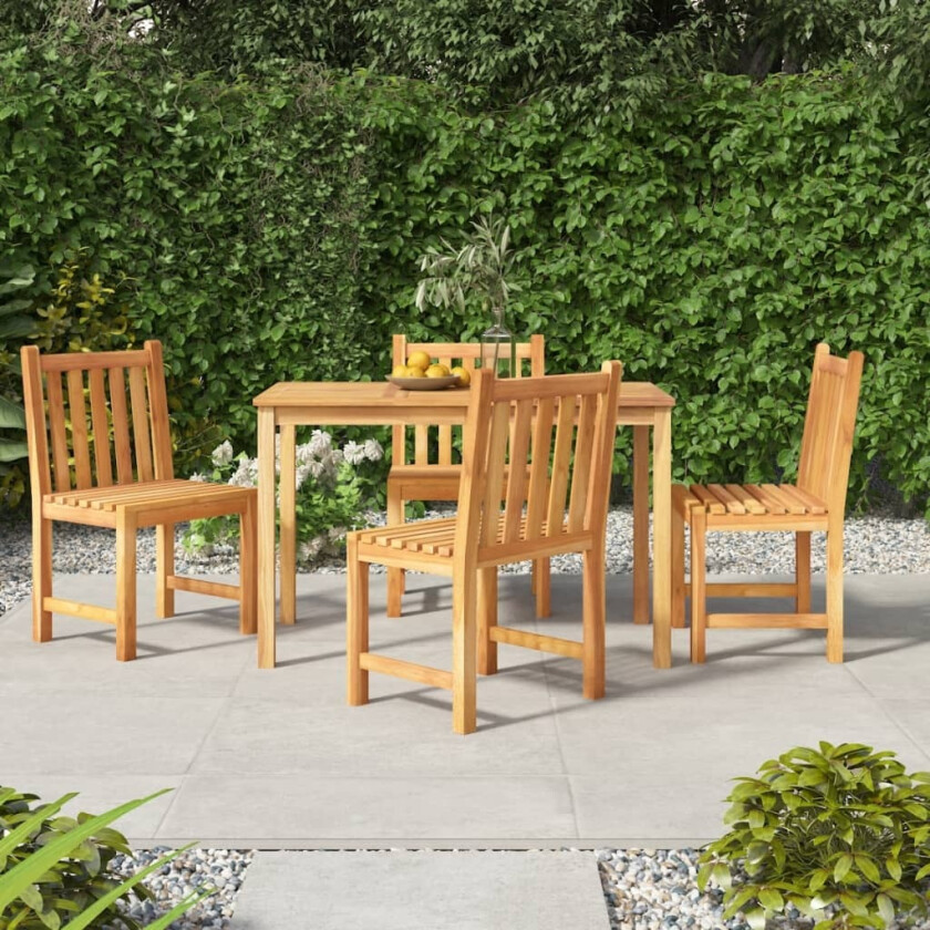 Hagespisegruppe 5 deler heltre teak