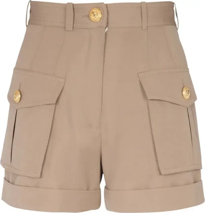 Dame, Shorts, Beige, L