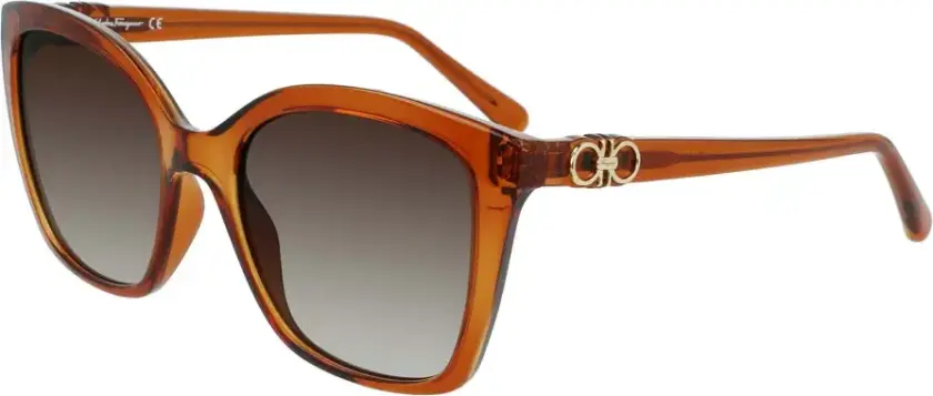Dame, Accessories, Brun, 54 MM