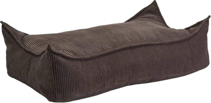 Meowbaby Puff Rektangulært Aesthetic, Brun - Sittemøbler - Polyester