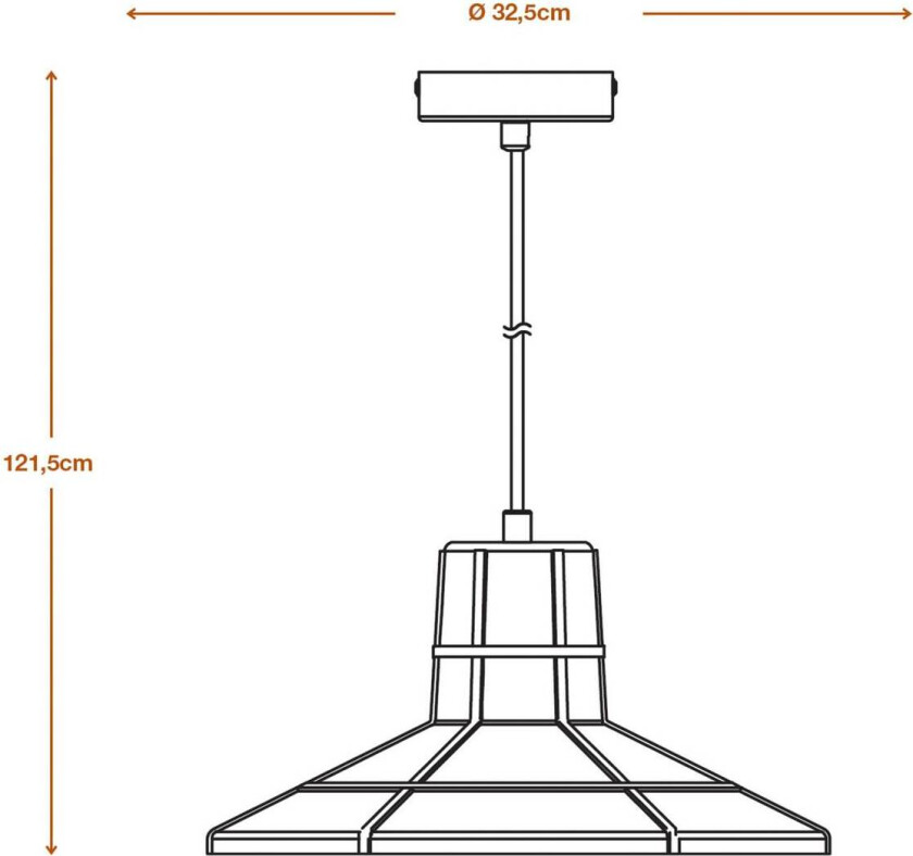 Concrete Sala hengelampe, betong, mørkegrå