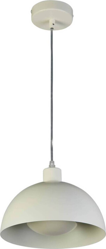 Mars hengende armatur, kremfarget, Ø 25 cm, stål