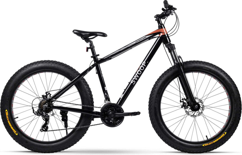 Swoop Sykkel Adventurer Fatbike 26 - Svart