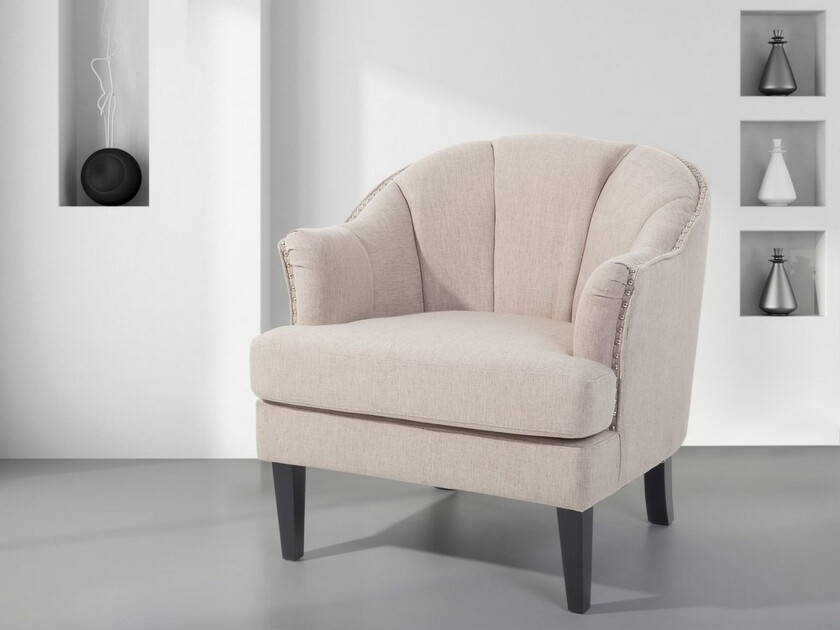 ELVERUM Lenestol - Beige