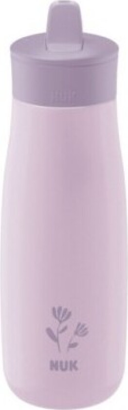 Nuk, Mini Me Flip, Drikkeflaske - Stål, 2 I 1, 12+m - 500 Ml