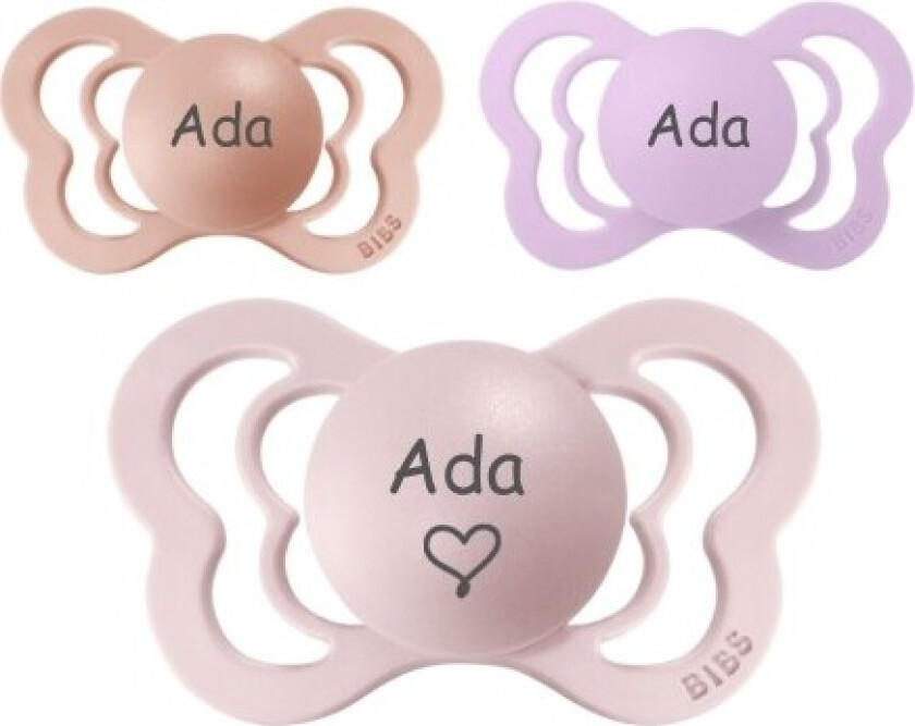 Bibs Couture, Str. 2 (6+ Md.), Anatomisk - Lateks, Smokker Med Navn