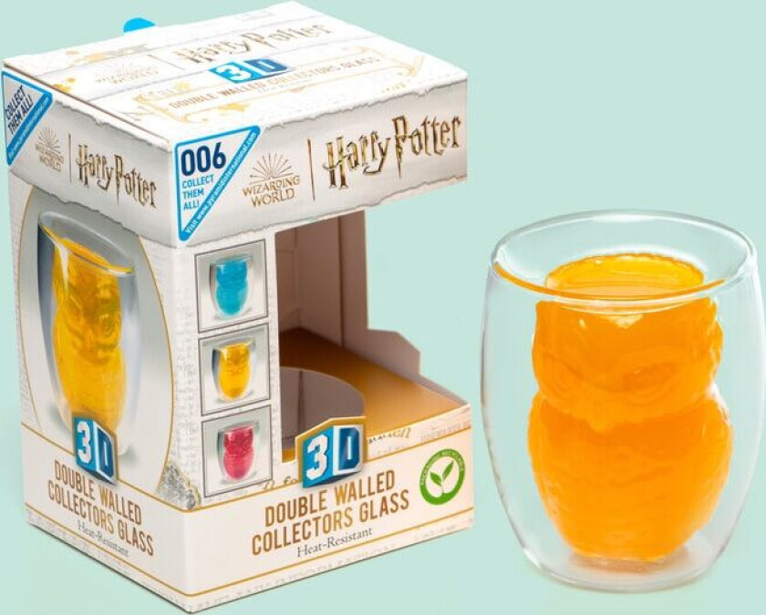 Harry Potter Hedvig 3D-glass