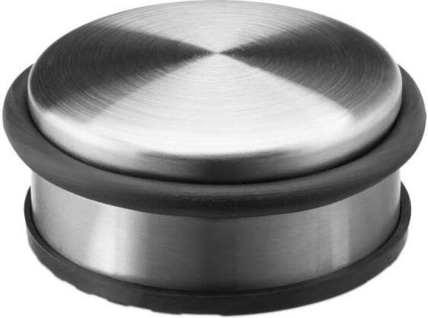 Frittstående dørstopper i rustfritt stål