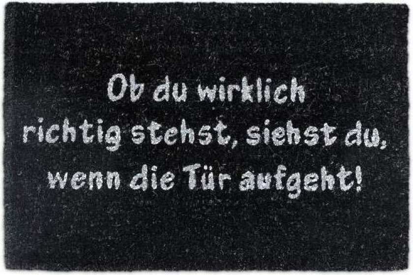 Dørmatte kokos SPRUCH