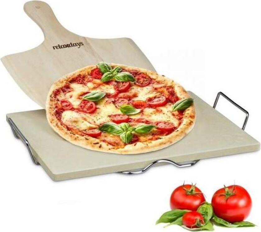 Pizzastein 1,5 cm i sett