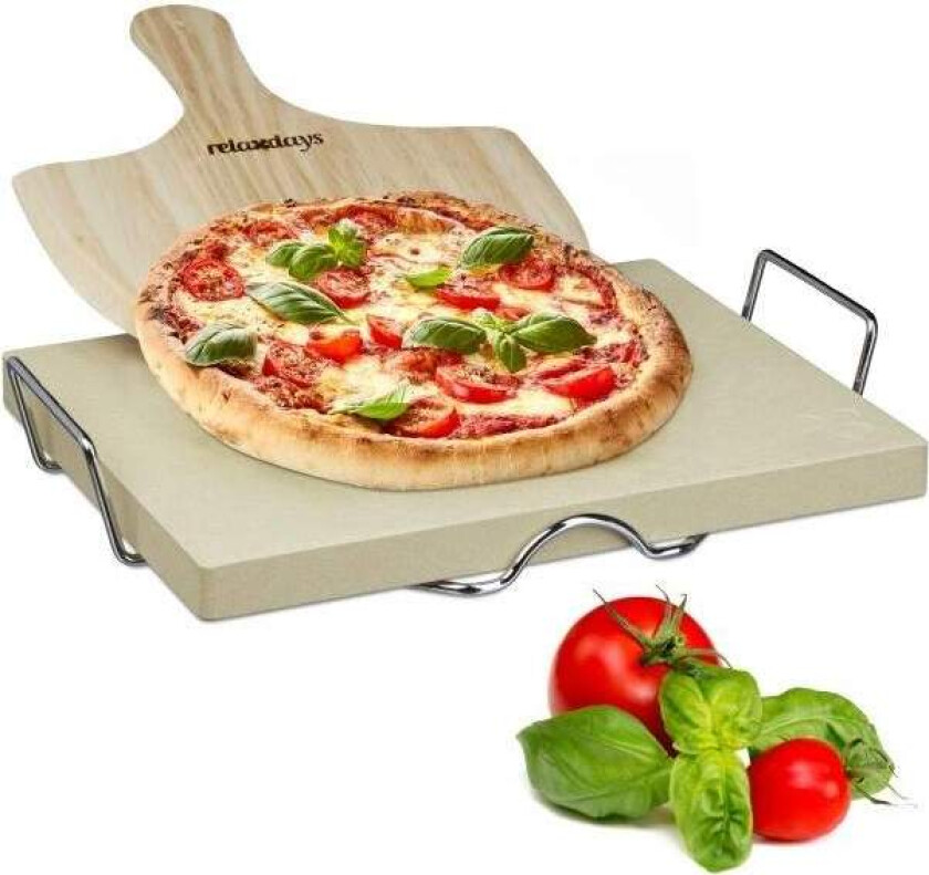 Pizzastein 3 cm i sett