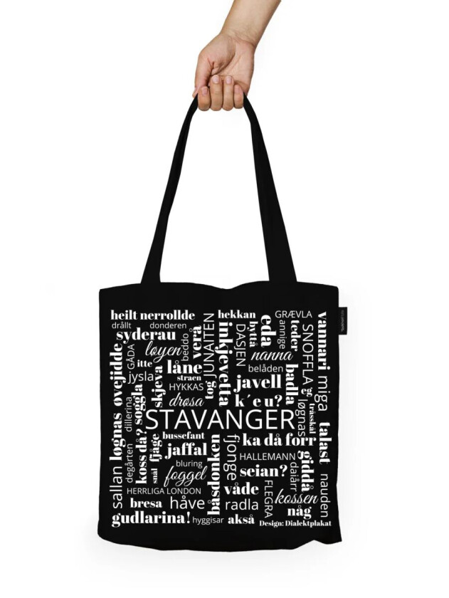 Handlenett Stavanger svart