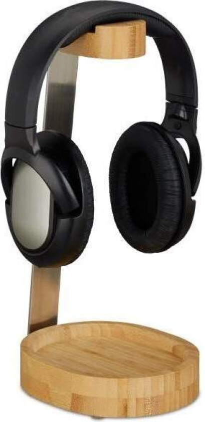 Hodetelefonstativ Bambus