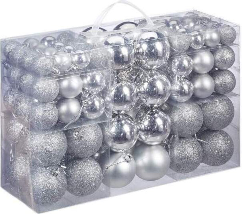 Juletrekuler i sett med 100 stk