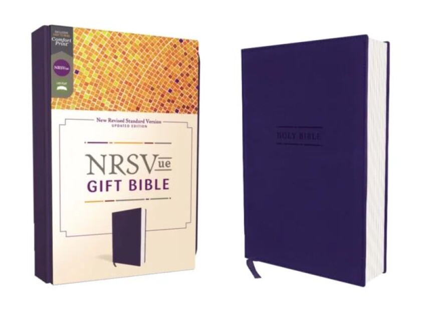 NRSVue, Gift Bible, Leathersoft, Blue, Comfort Print av Zondervan