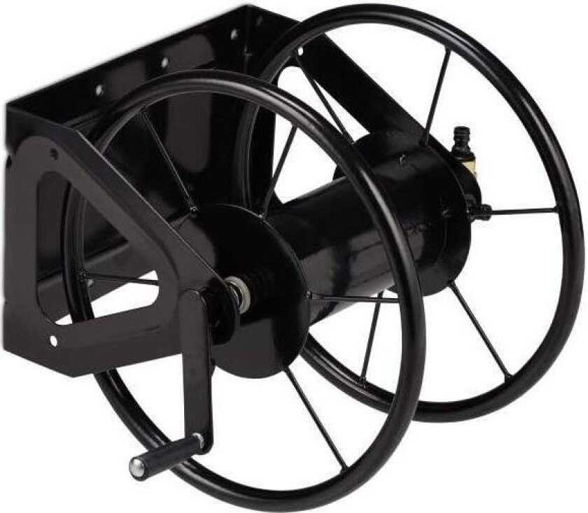 Veggmontert slangetrommel