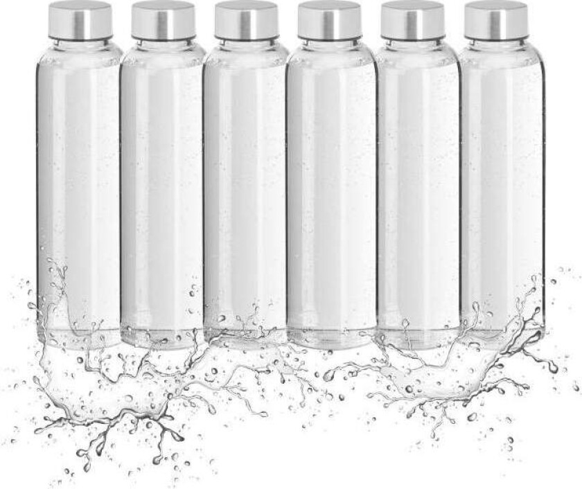 Drikkeflaske Glass 500 ml Sett med 6 stk