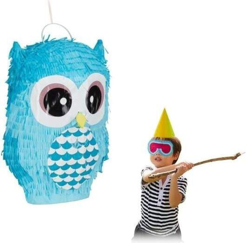 Pinata blå ugle