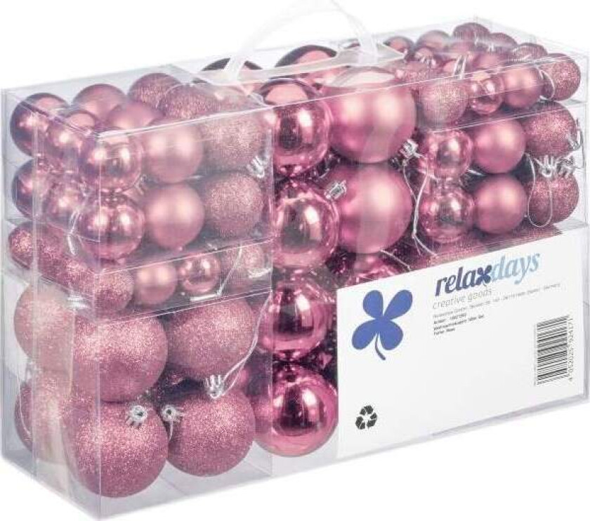 Juletrekuler i sett med 100 stk