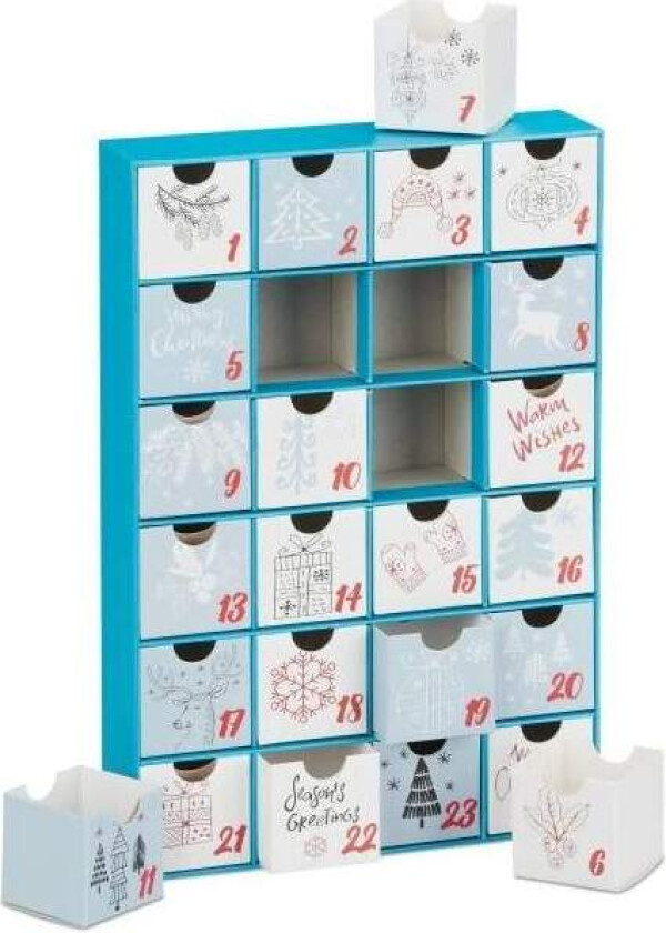 Adventskalender å fylle