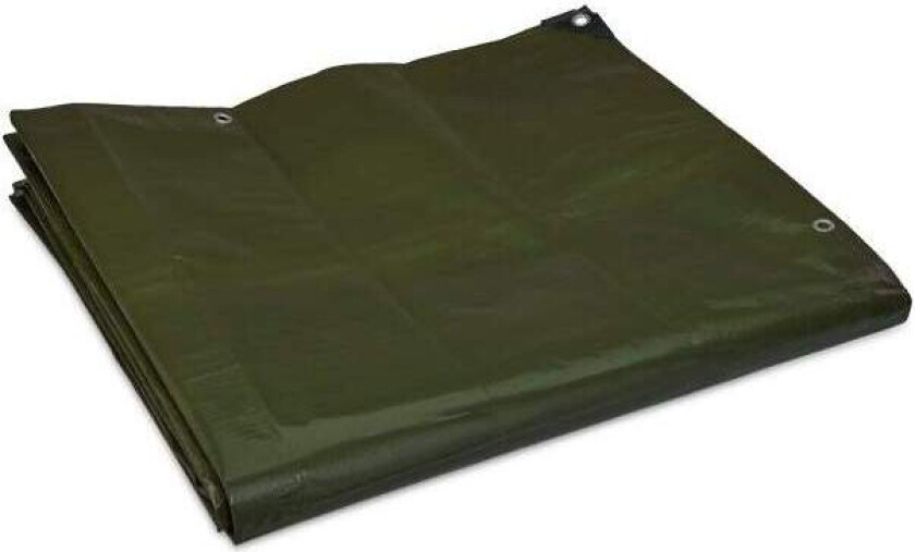 Grønn presenning 200 g/m²