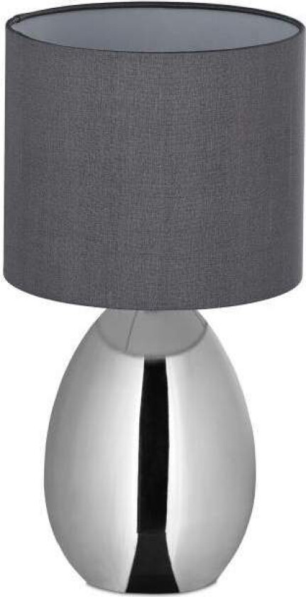 Nattlampe med touch-funksjon sølv