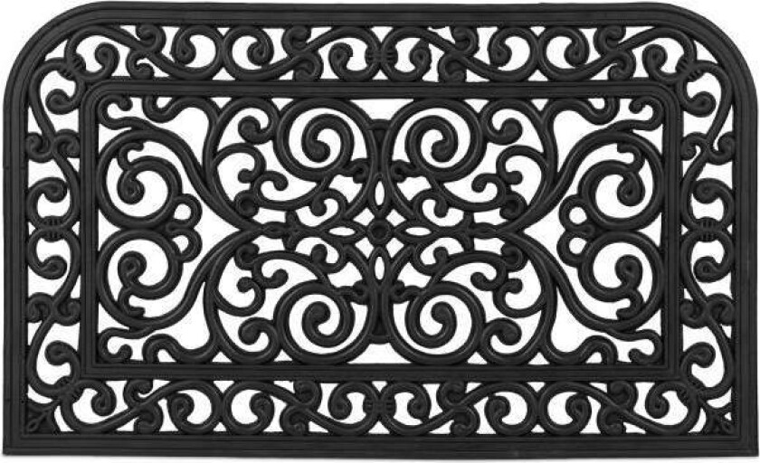 Dørmattegummi med ornamenter