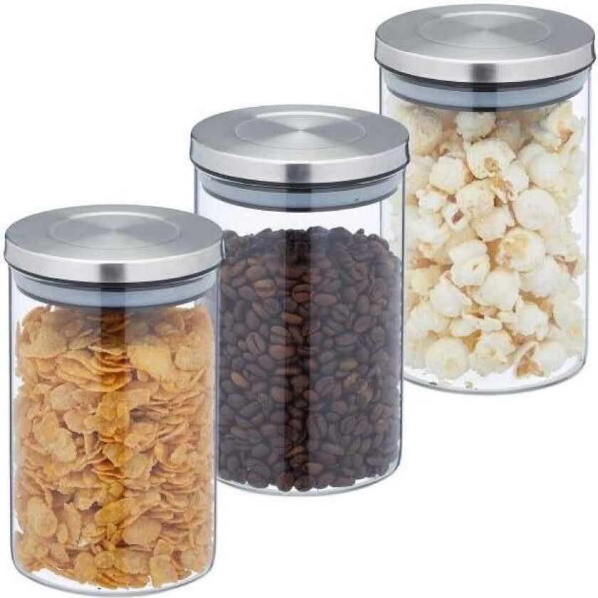 Oppbevaringsglass i sett à 3.800 ml