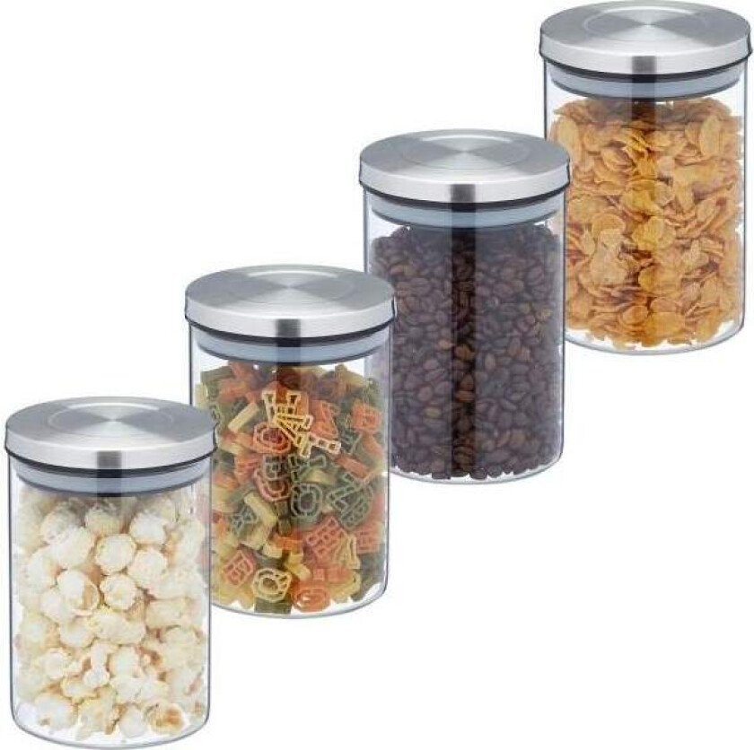 Oppbevaringsglass i sett à 4.750 ml