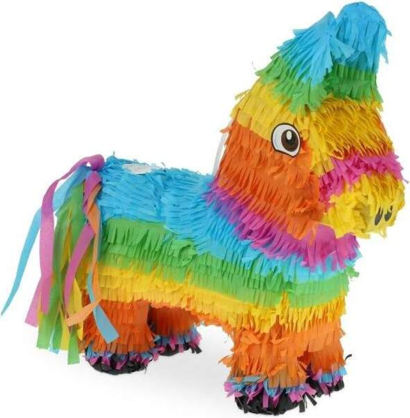 Pinata fargerikt esel