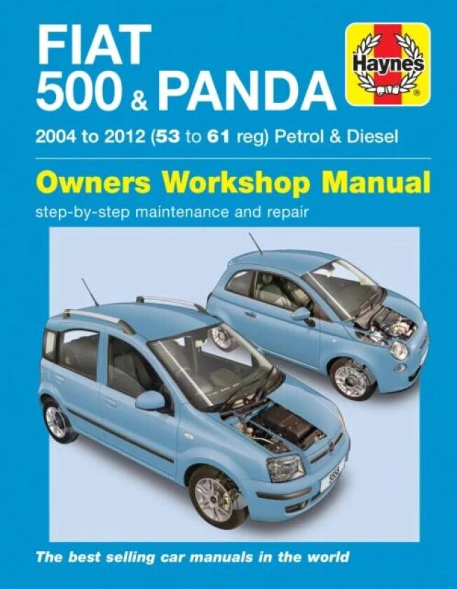 Fiat 500 & Panda (04 - 12) Haynes Repair Manual av Haynes Publishing