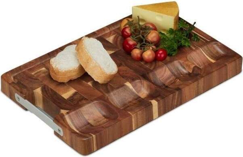 Skjærebrett solid akasie