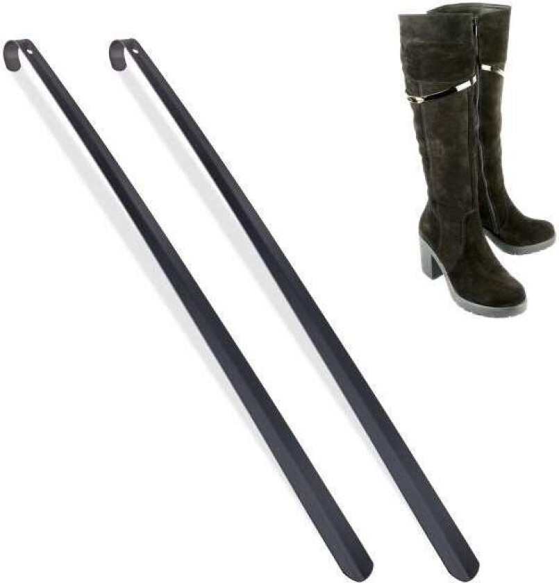 sett med 2 skohorn 70 cm lange