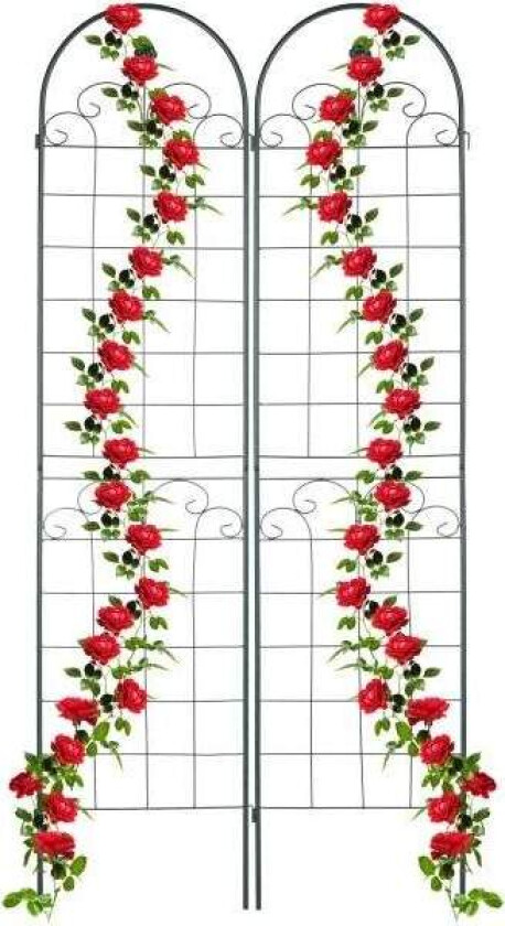 Bilde av Trellis 220 cm sett med 2 grønne