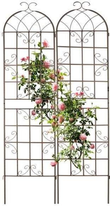 Bilde av Trellis 220 cm sett med 2 brune
