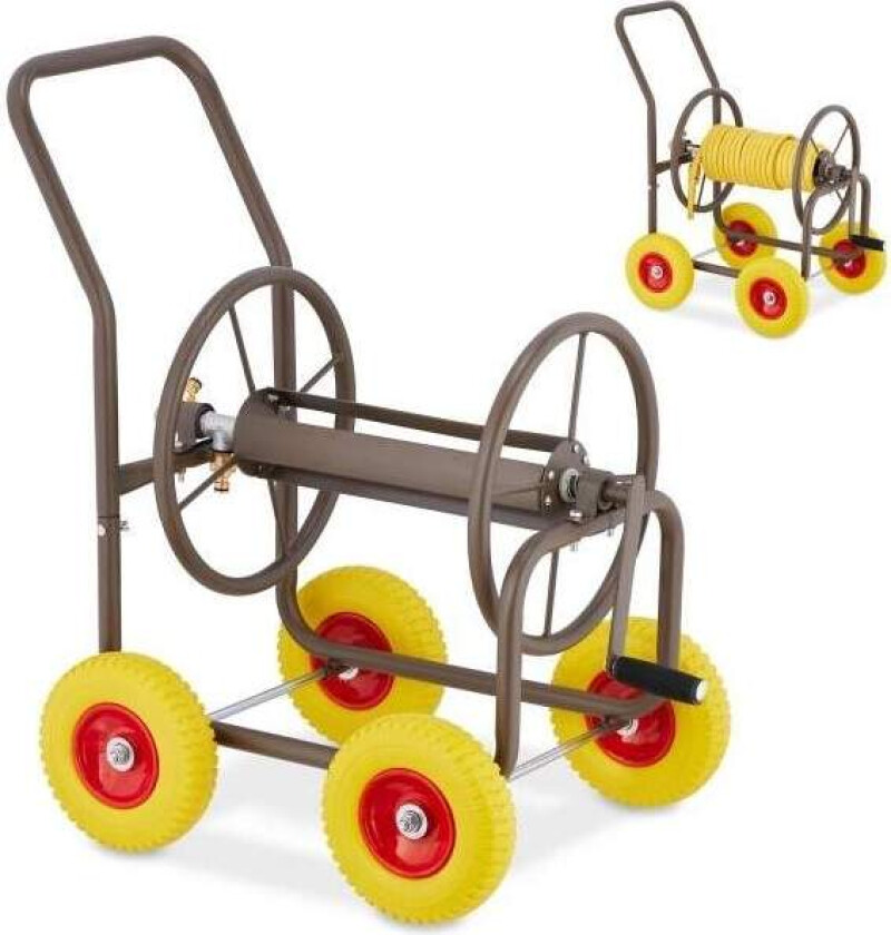 Slangevogn med 4 hjul