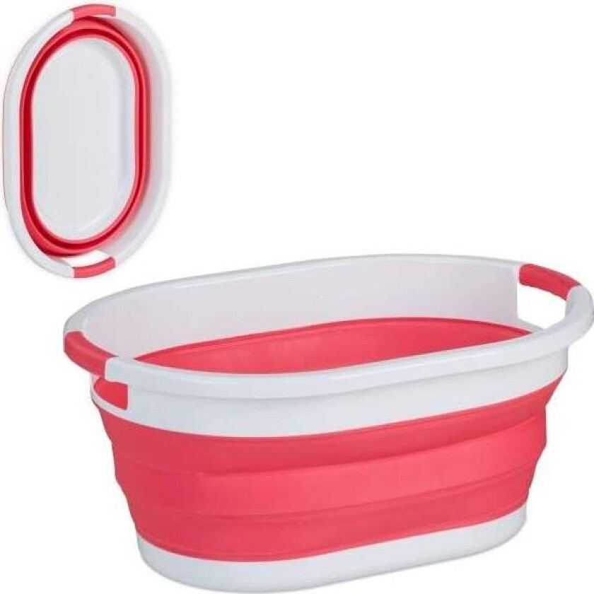 Sammenleggbar skittentøyskurv 36 liter