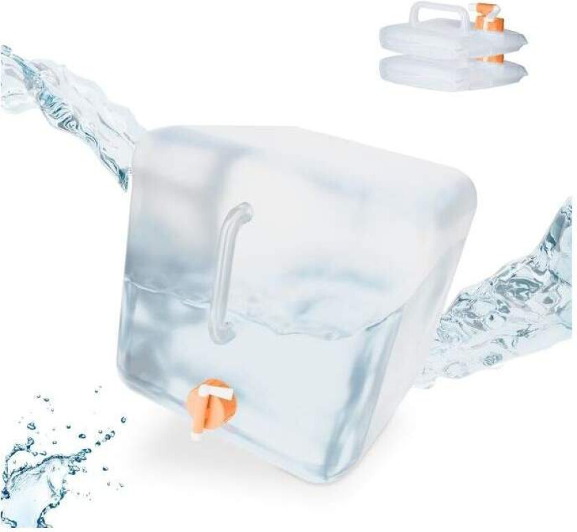 Sammenleggbar vannkanne Sett på 3 20 l