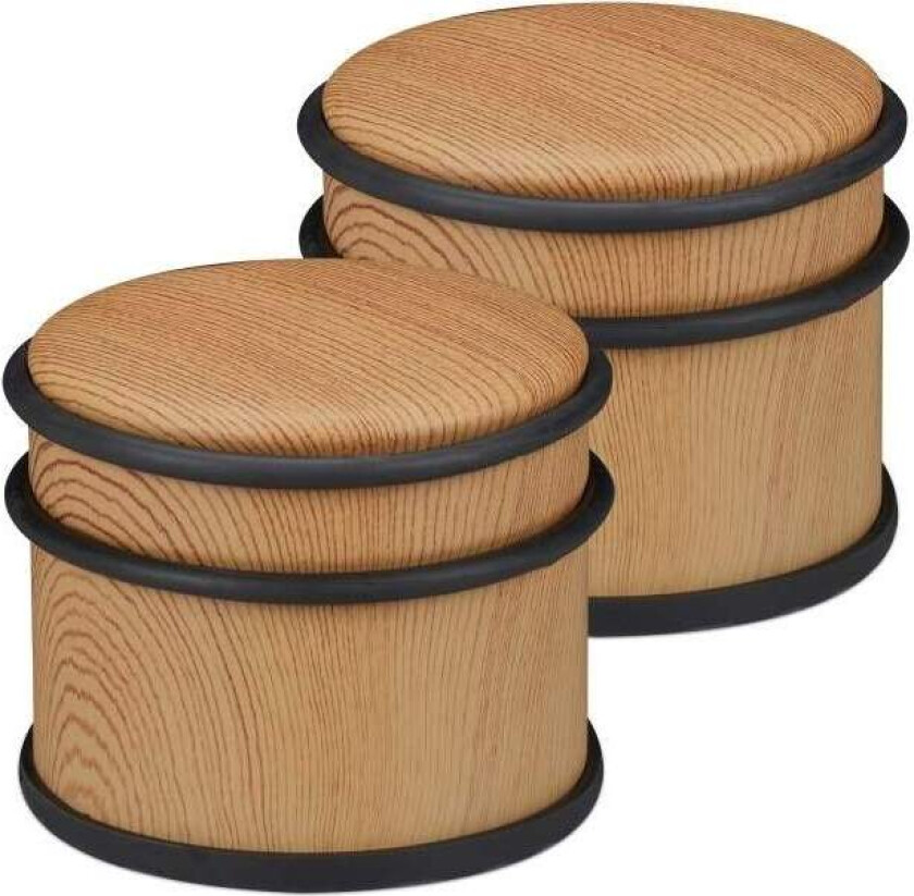 Dørstopper i tre - sett med 2