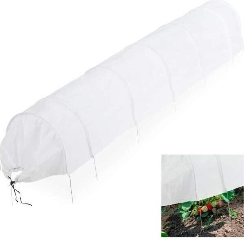 Plantetunnel laget av fleece 3,4 m